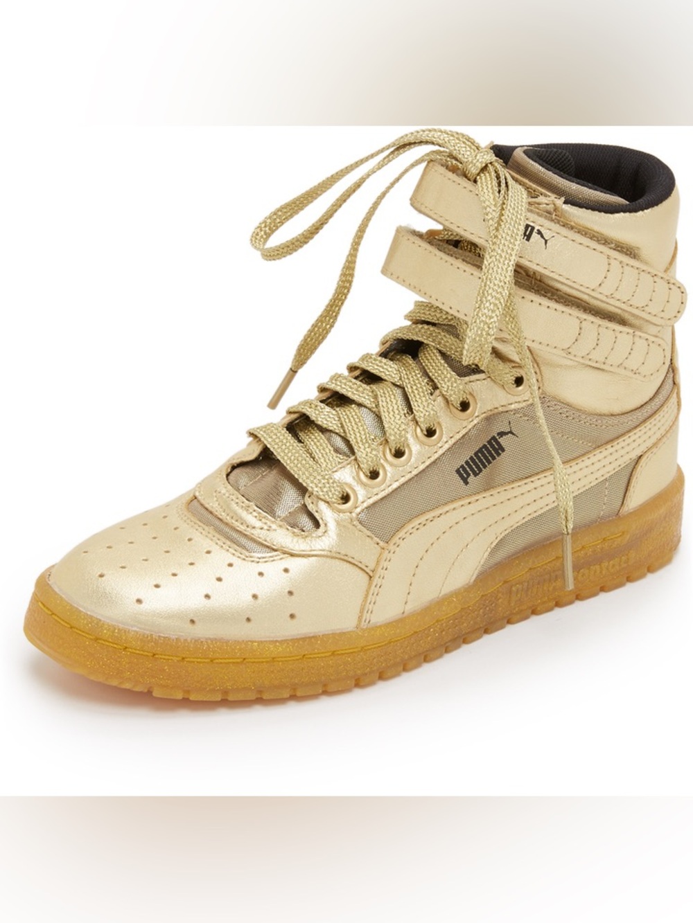 💛Puma | Sky High II Retro Gold Sneaker High Top